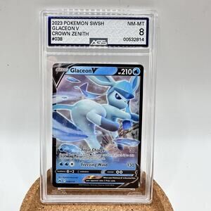Glaceon V 038/159 Crown Zenith Holo